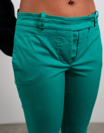 Pantaloni a Sigaretta in Cotone 5