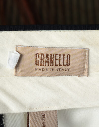 PANTALONE GRANELLO NERO 5