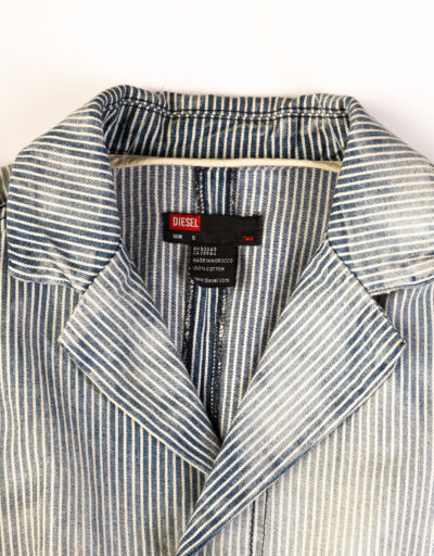 Giacca monopetto righe Diesel 3