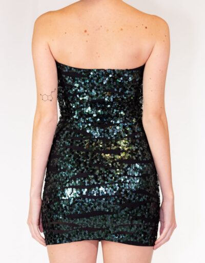 Minidress di paillettes Pinko 3