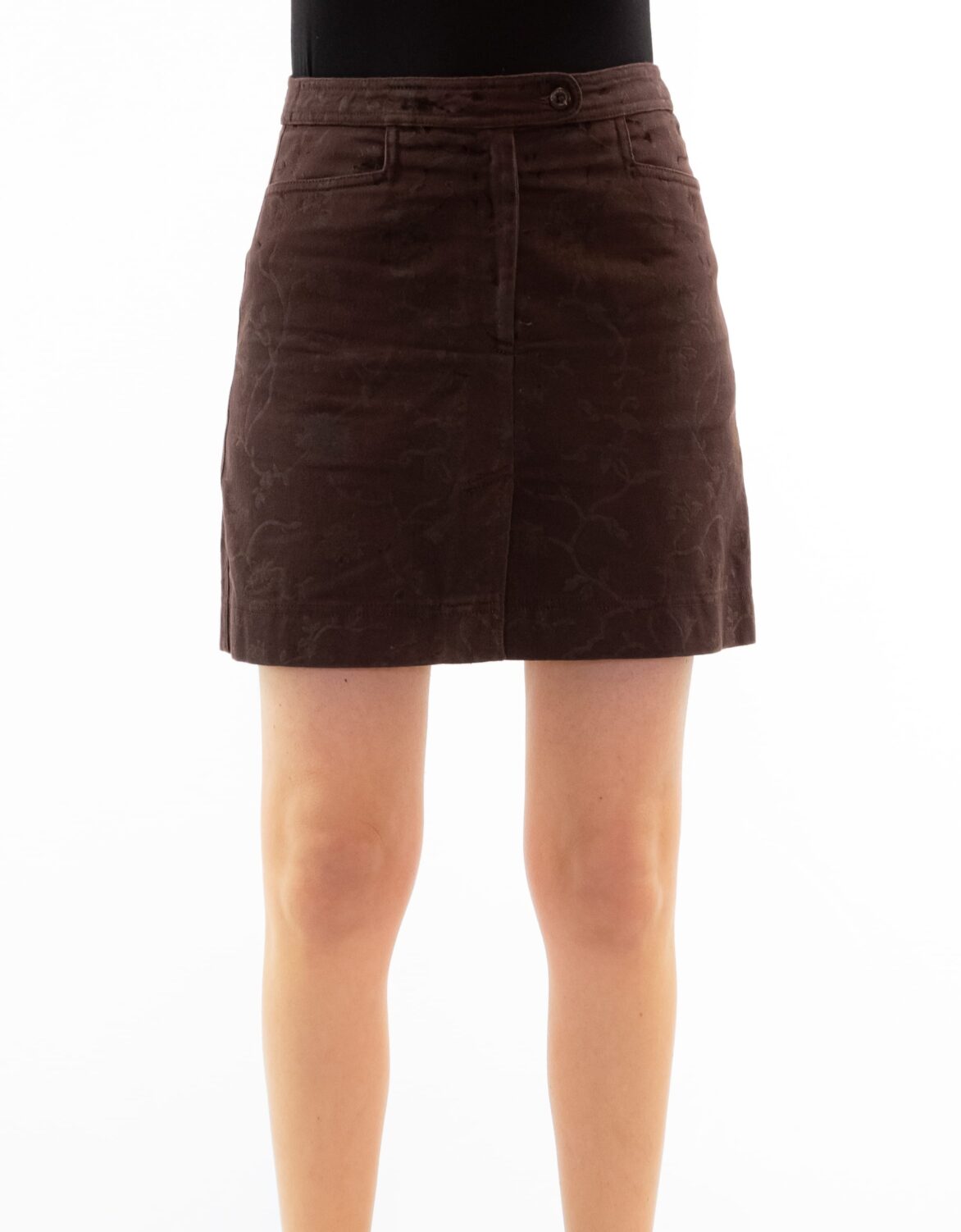 Minigonna Denim Alberta Ferretti