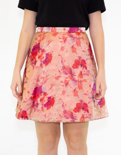 Gonna Stampa fiori Louis Vuitton 2