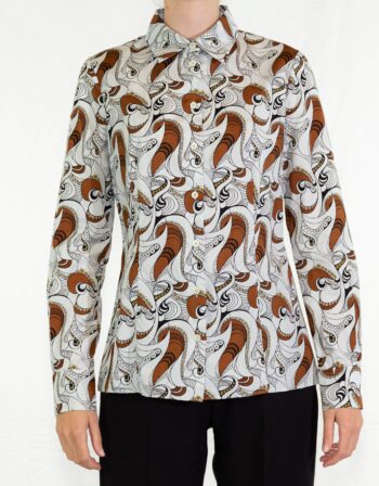 Camicia  a fantasia Prada