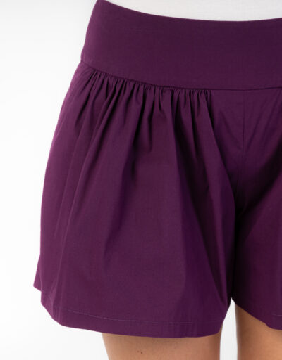 Shorts Viola in Cotone 5