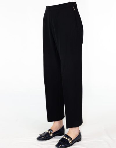 Pantalone a Sigaretta in Lana 1