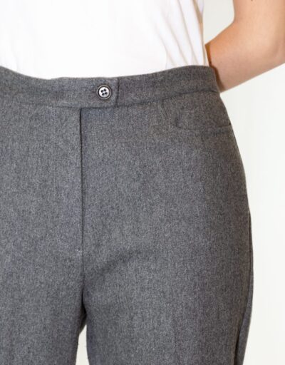 Pantalone a sigaretta in Lana 4