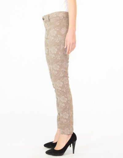 Pantalone elasticizzato damascato 2