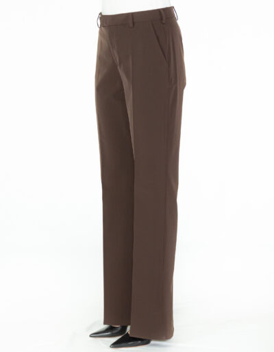 Pantalone Diritto Marrone 2