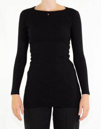 Maglia aderente a costine Guess