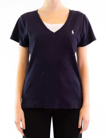 T-shirt con scollo a V