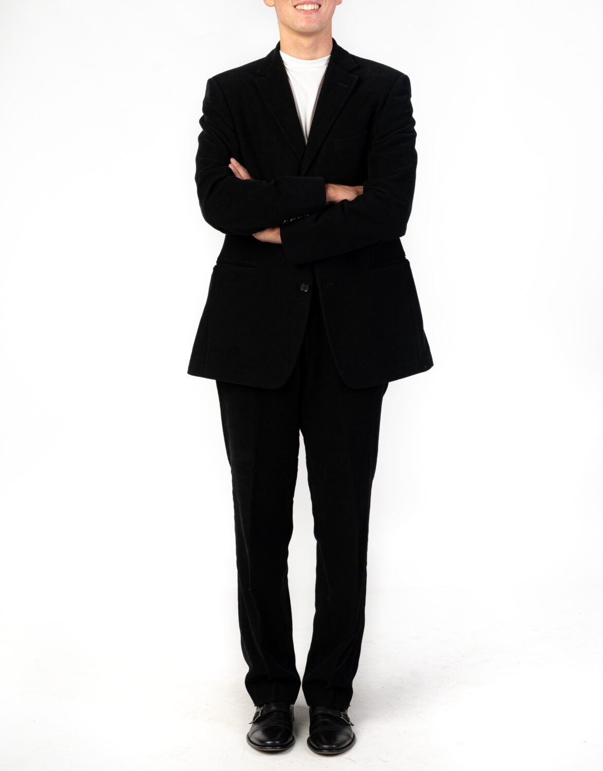 Giacca completo in velluto Hugo Boss