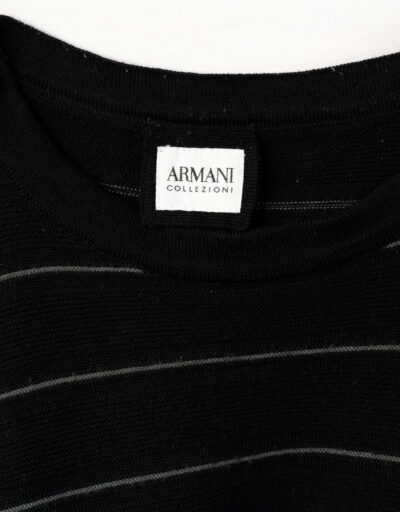 Pullover nero Armani Collezioni 6