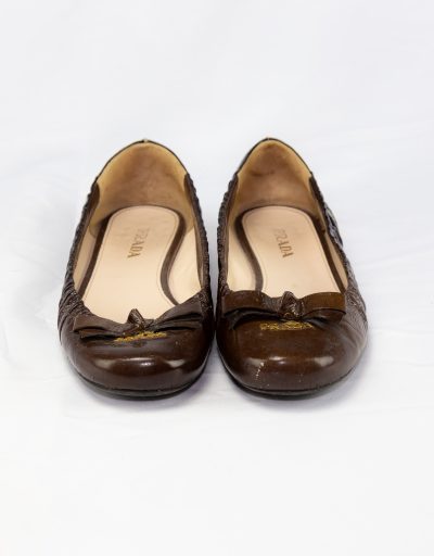 Ballerine vernice Prada 3