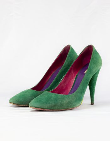 Décolléte camoscio Miu Miu