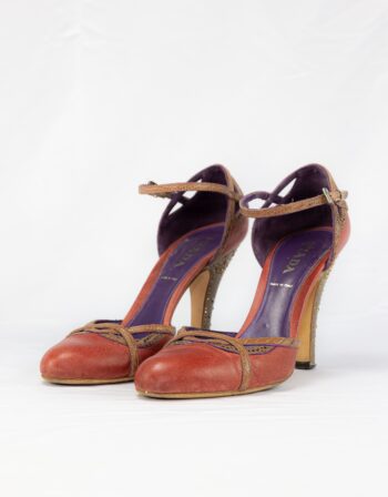 Décolleté pelle Prada