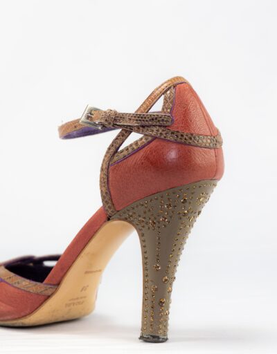 Décolleté pelle Prada 4