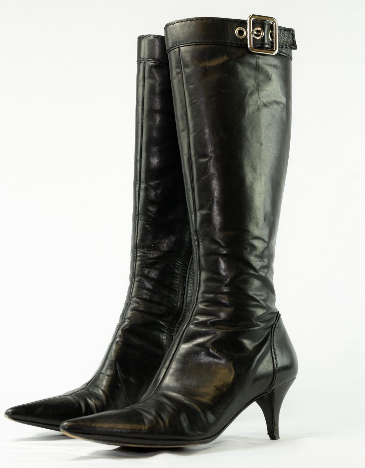 Stivale fibbia Prada