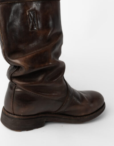 STIVALI PELLE MARRONE 5