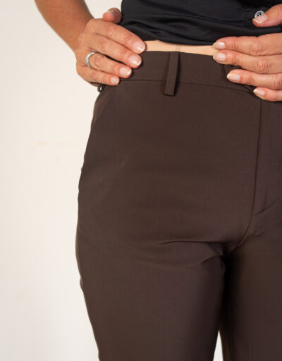 Pantalone Diritto Marrone 5
