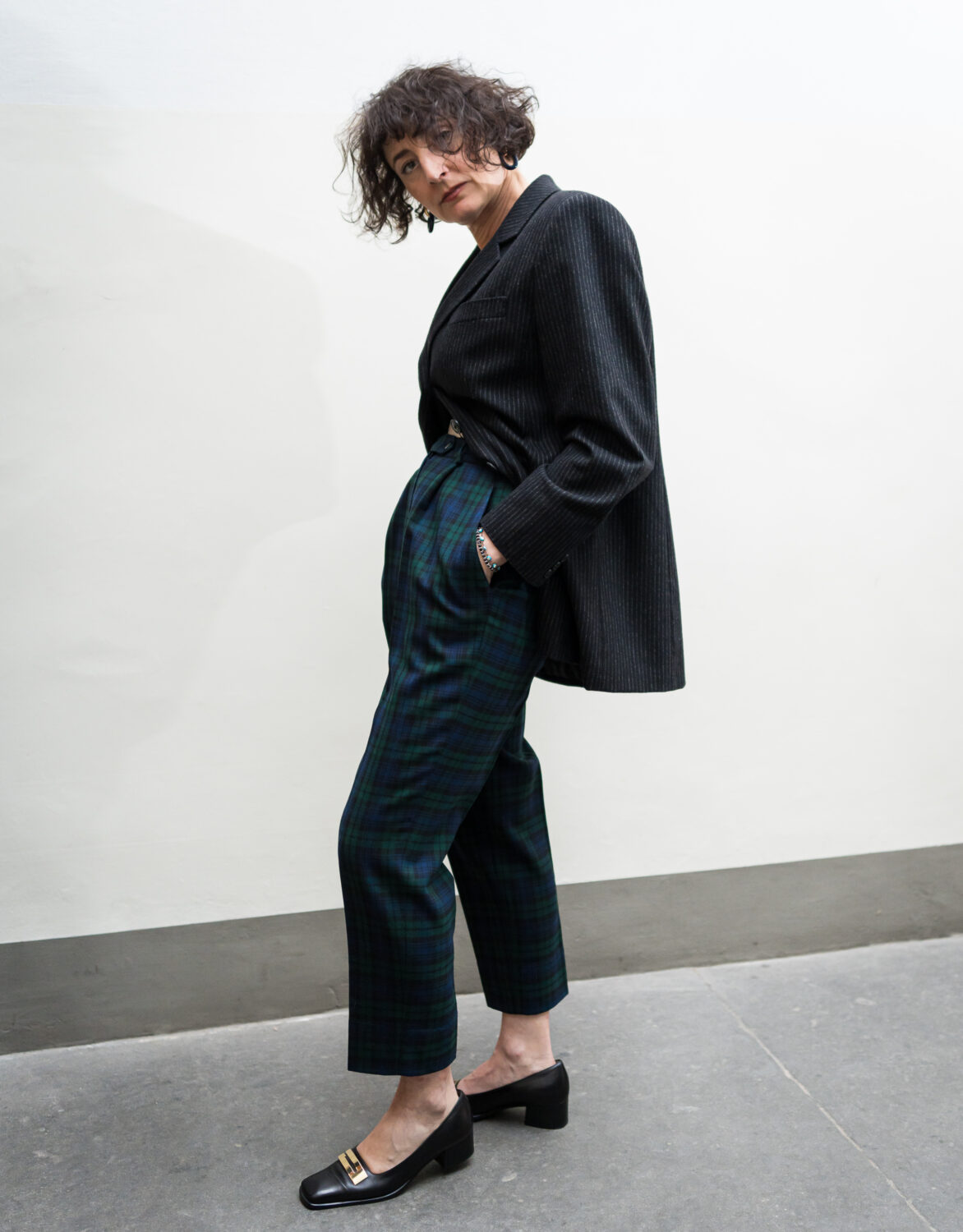 PANTALONE BURBERRYS LANA CHECK