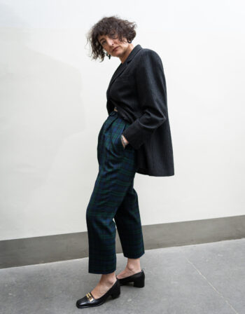 PANTALONE BURBERRYS LANA CHECK
