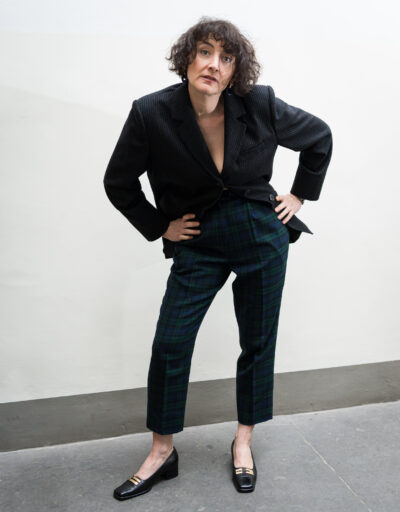 PANTALONE BURBERRYS LANA CHECK 1